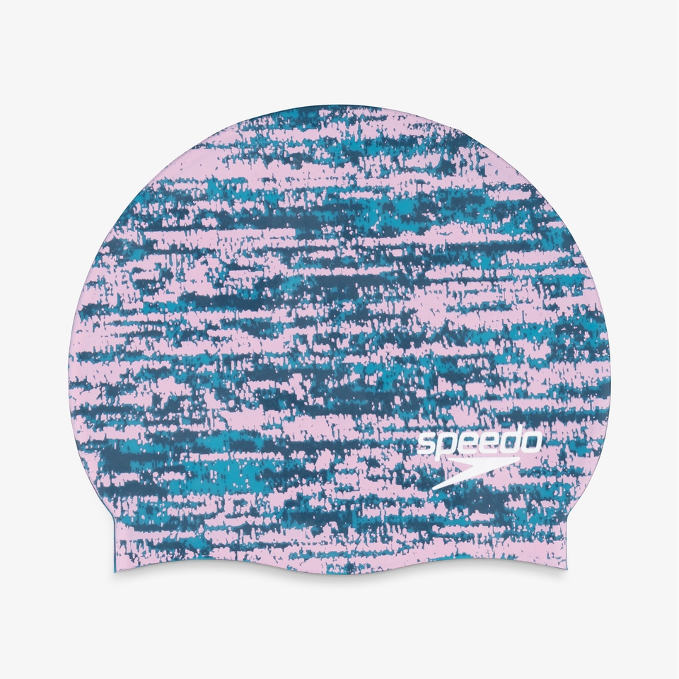 Adult Elastomeric Remix Silicone Cap Pink/Blue