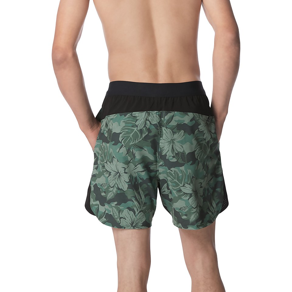 Men's Hidden Trop Speedo Explorer Training Short 16" Green