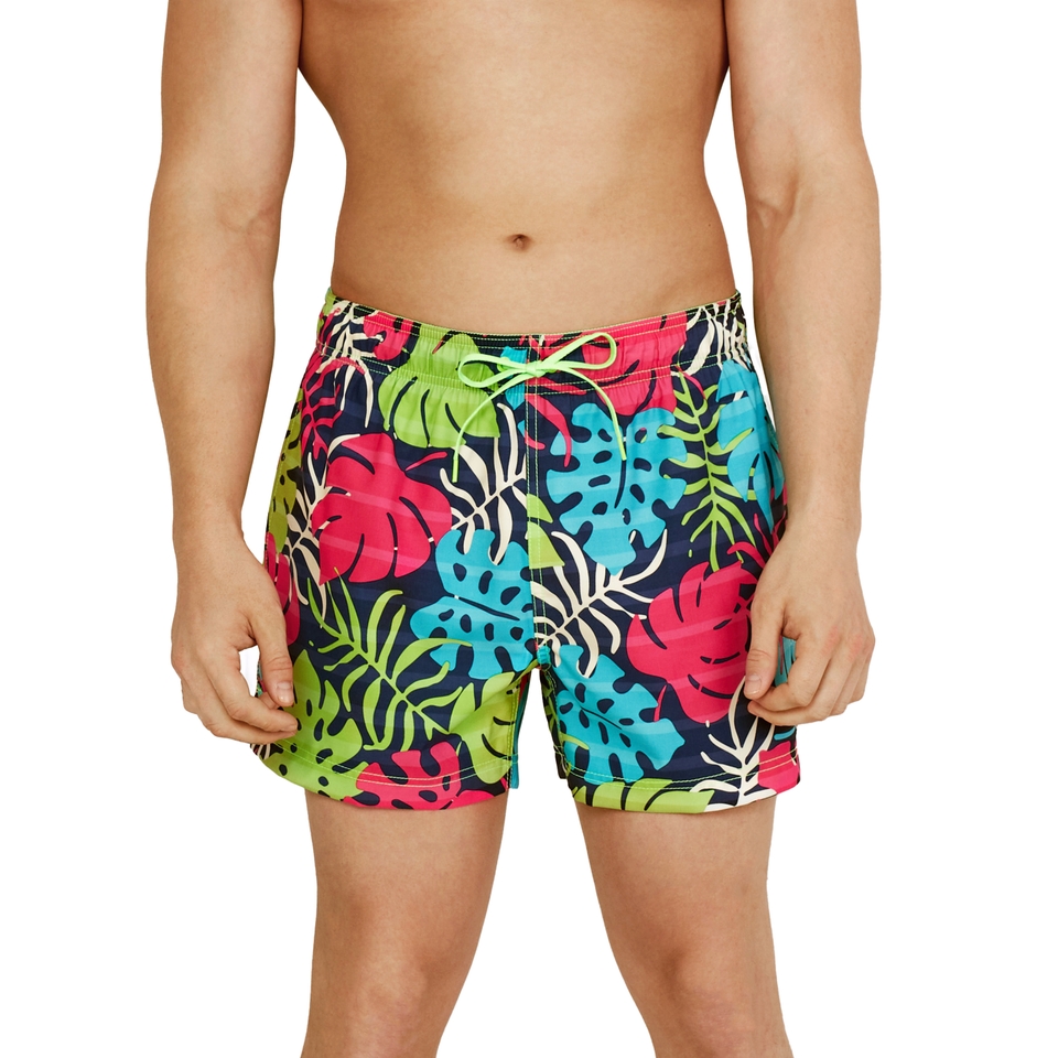 Men's Cali Palm Redondo Edge 14" Volley Swim Trunks Blue