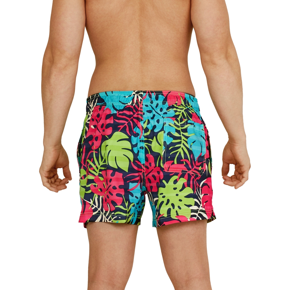 Men's Cali Palm Redondo Edge 14" Volley Swim Trunks Blue