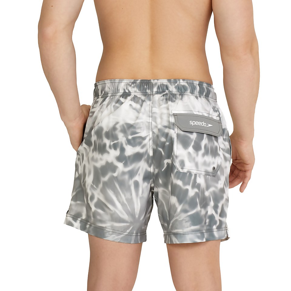 Men's Printed Redondo Edge Volley 16" Gray