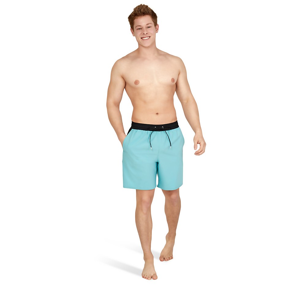 Men's Speedo Seaside 18" Volley Swim Trunks Blue