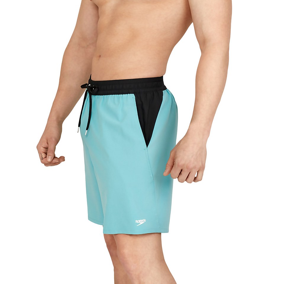 Men's Speedo Seaside 18" Volley Swim Trunks Blue