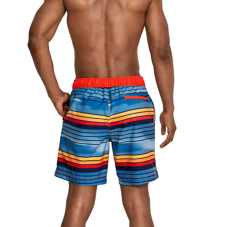 Seafaring Stripe Bondi Basin Boardshort 18"
