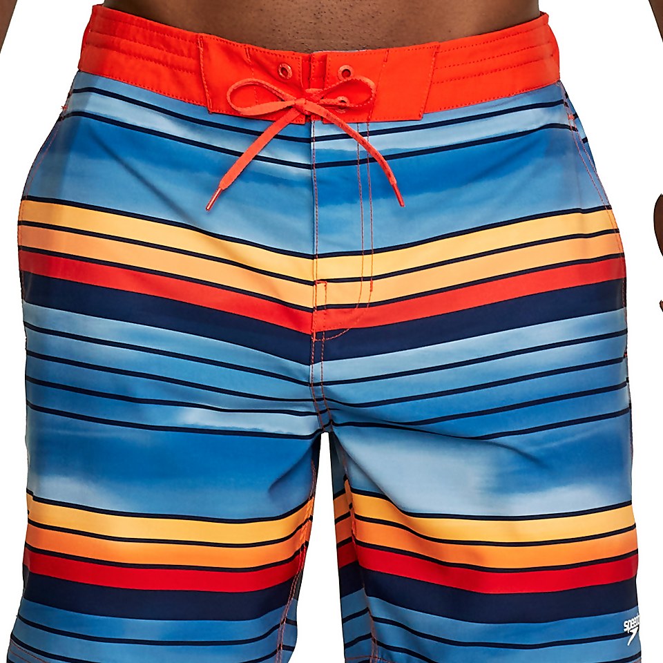 Seafaring Stripe Bondi Basin Boardshort 18"