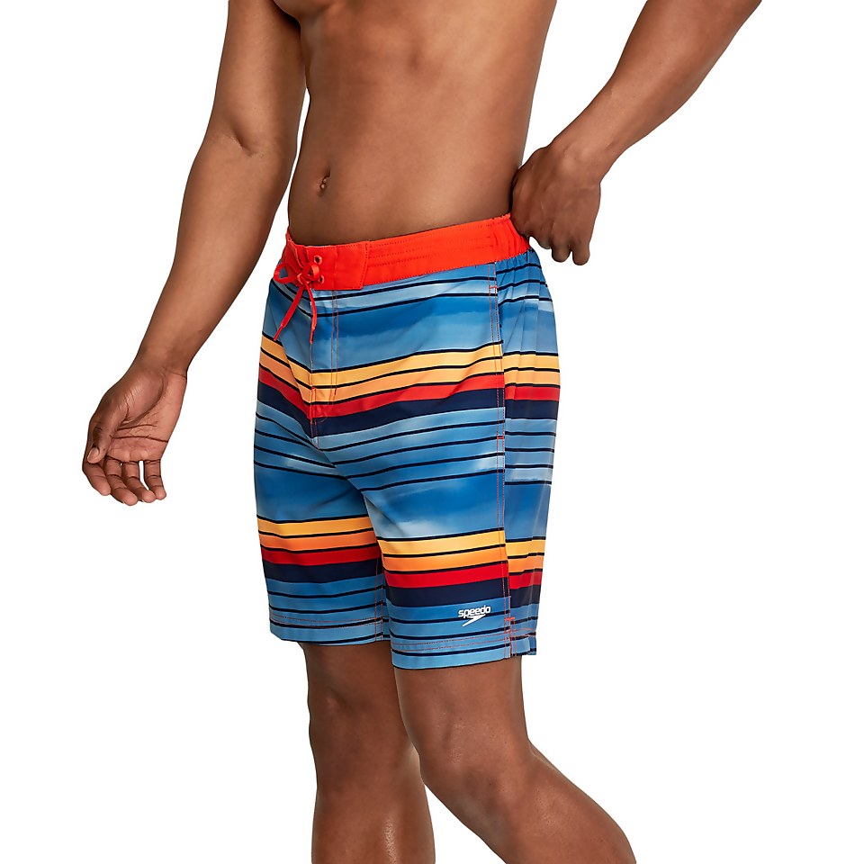 Seafaring Stripe Bondi Basin Boardshort 18"