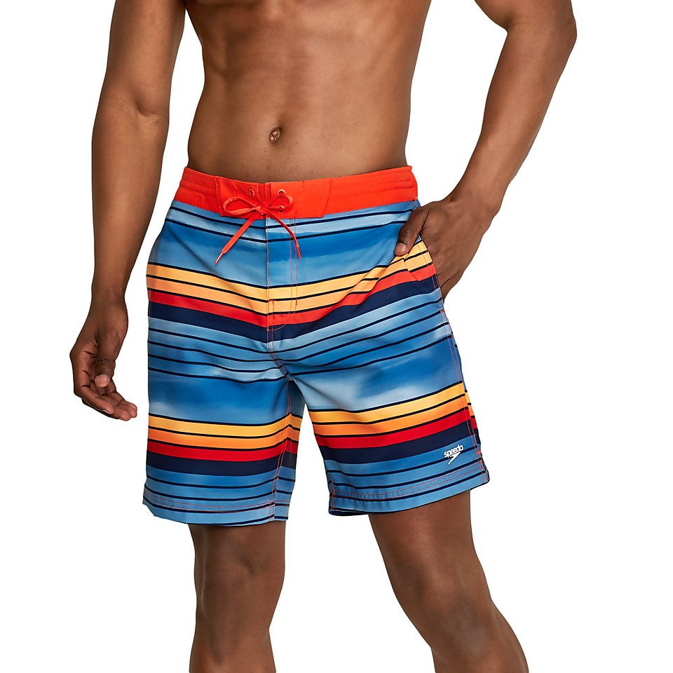 Seafaring Stripe Bondi Basin Boardshort 18"