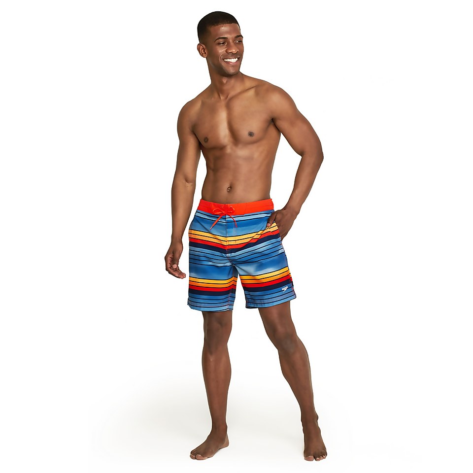 Seafaring Stripe Bondi Basin Boardshort 18"