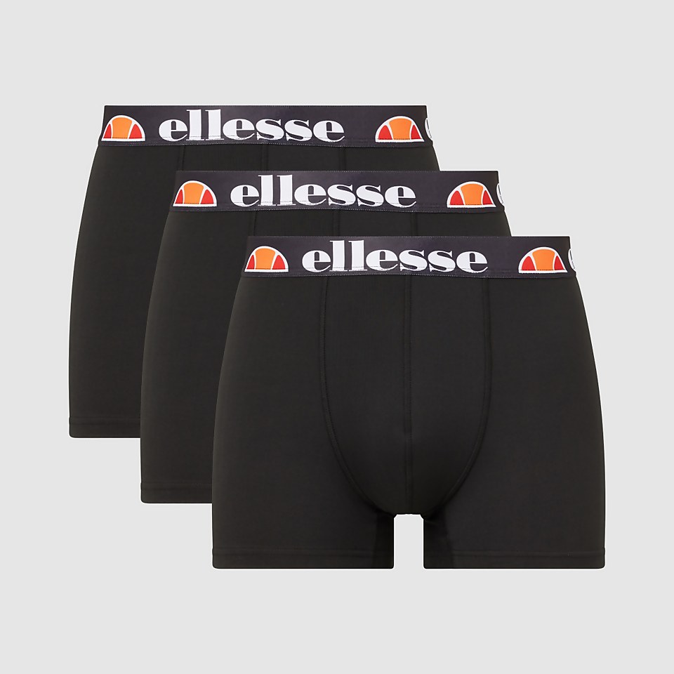 Dralla Boxers 3er Pack Schwarz für Herren