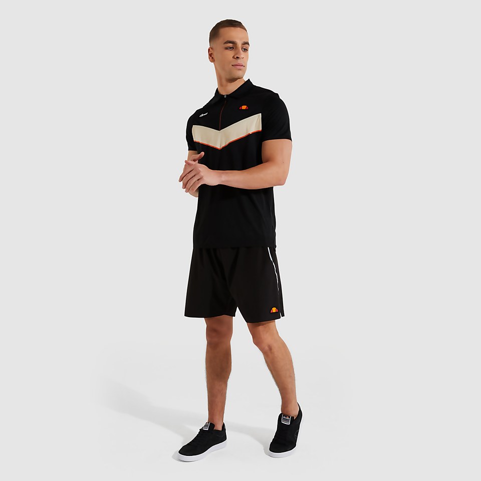 Poloshirt Finan Schwarz für Herren