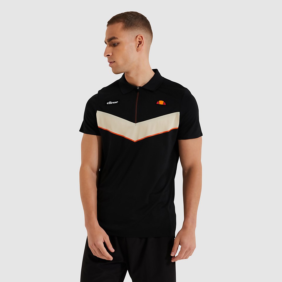 Poloshirt Finan Schwarz für Herren