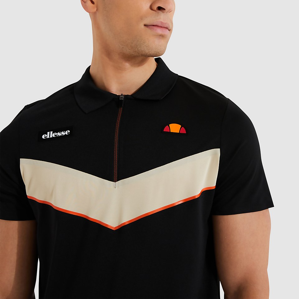 Poloshirt Finan Schwarz für Herren