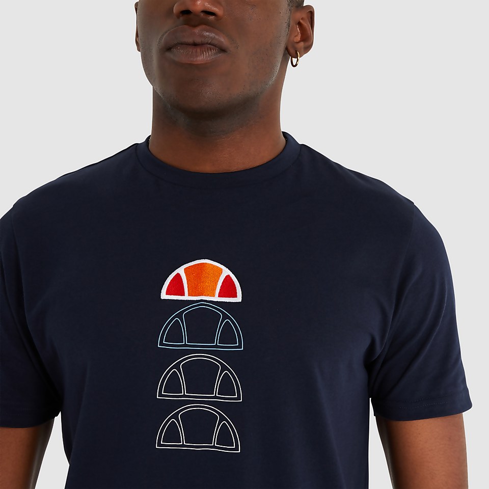 T-Shirt La Versa Marineblau für Herren