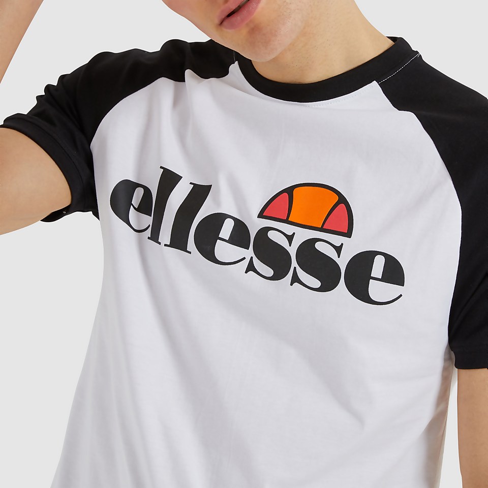 Men's Corp Tee White/Black