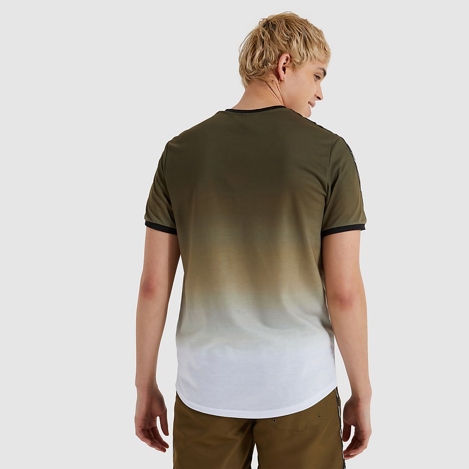 Men's Fedora Fade Tee Khaki/White