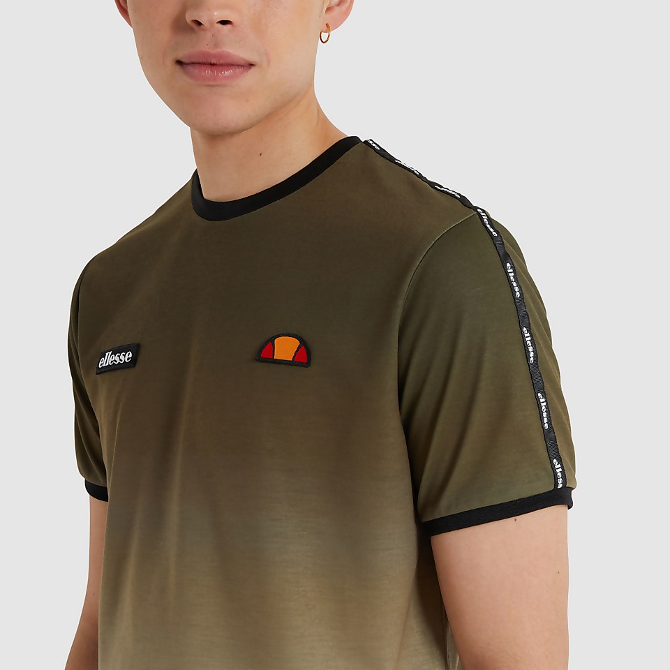 Men's Fedora Fade Tee Khaki/White