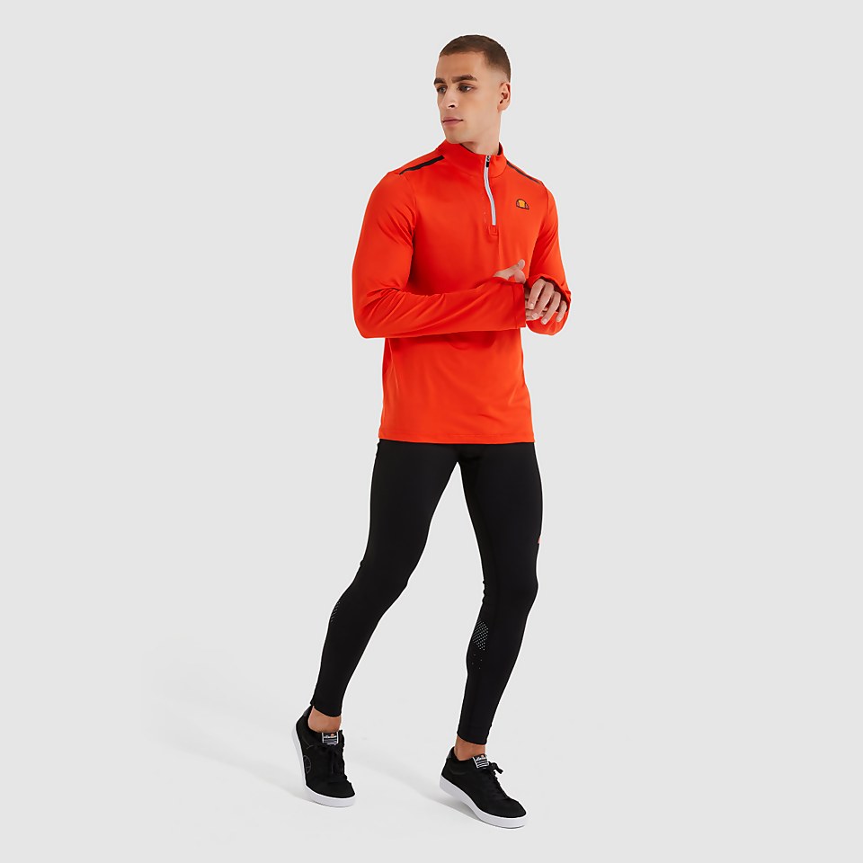 Men's Epitome 1/2 Zip Top Orange