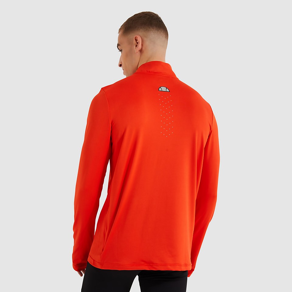 Men's Epitome 1/2 Zip Top Orange
