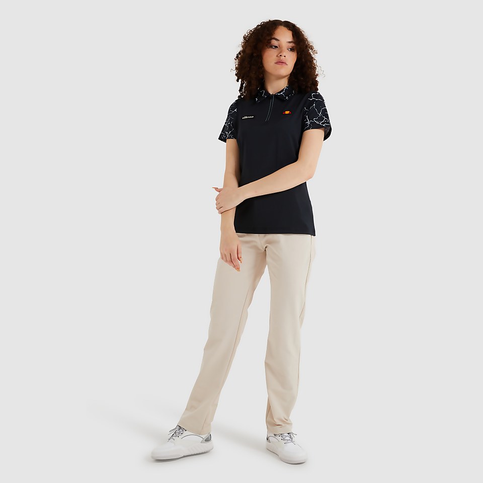 Women's Rique Polo Shirt Black