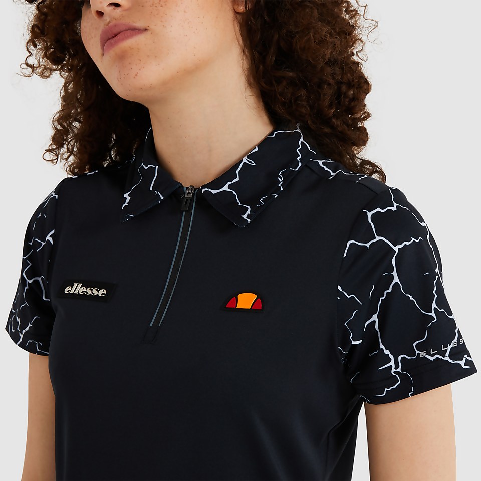 Women's Rique Polo Shirt Black