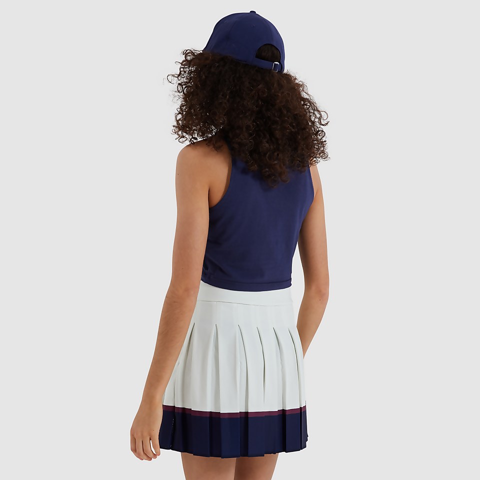 Bauchfreies Tank-Top Ontom Marineblau für Damen