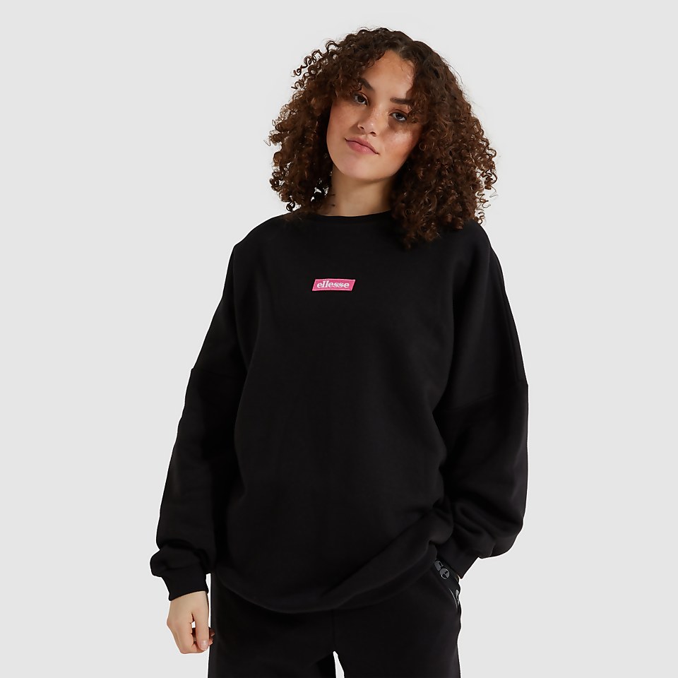 Sweatshirt Flame Schwarz für Damen