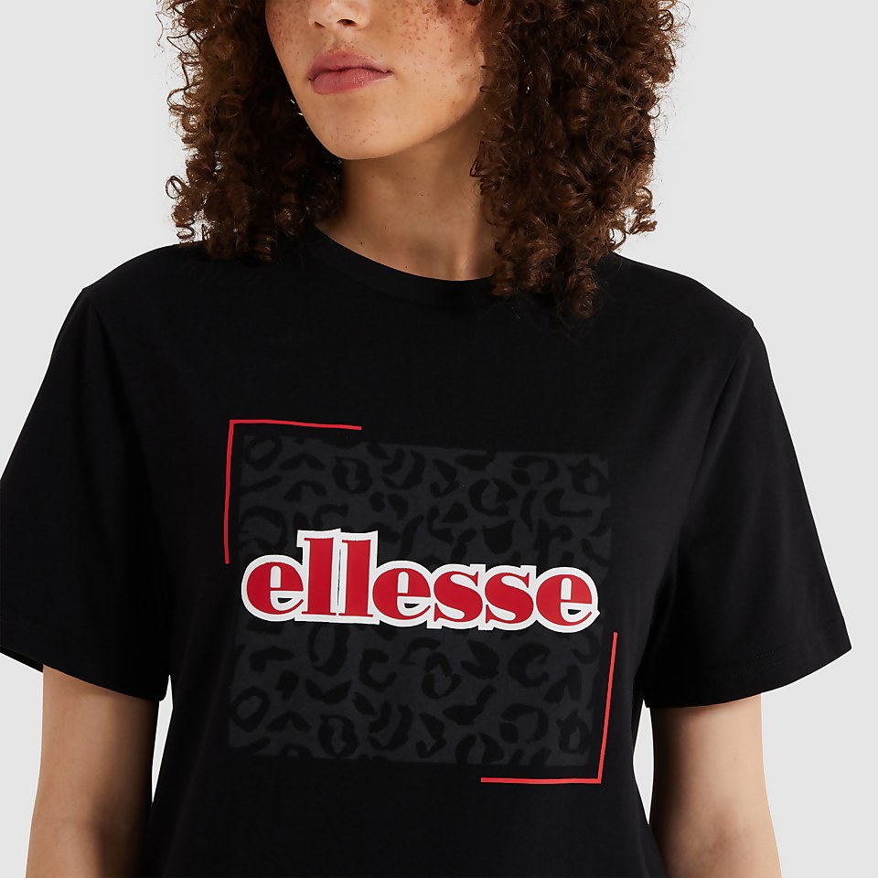 T-Shirt Padd Schwarz für Damen