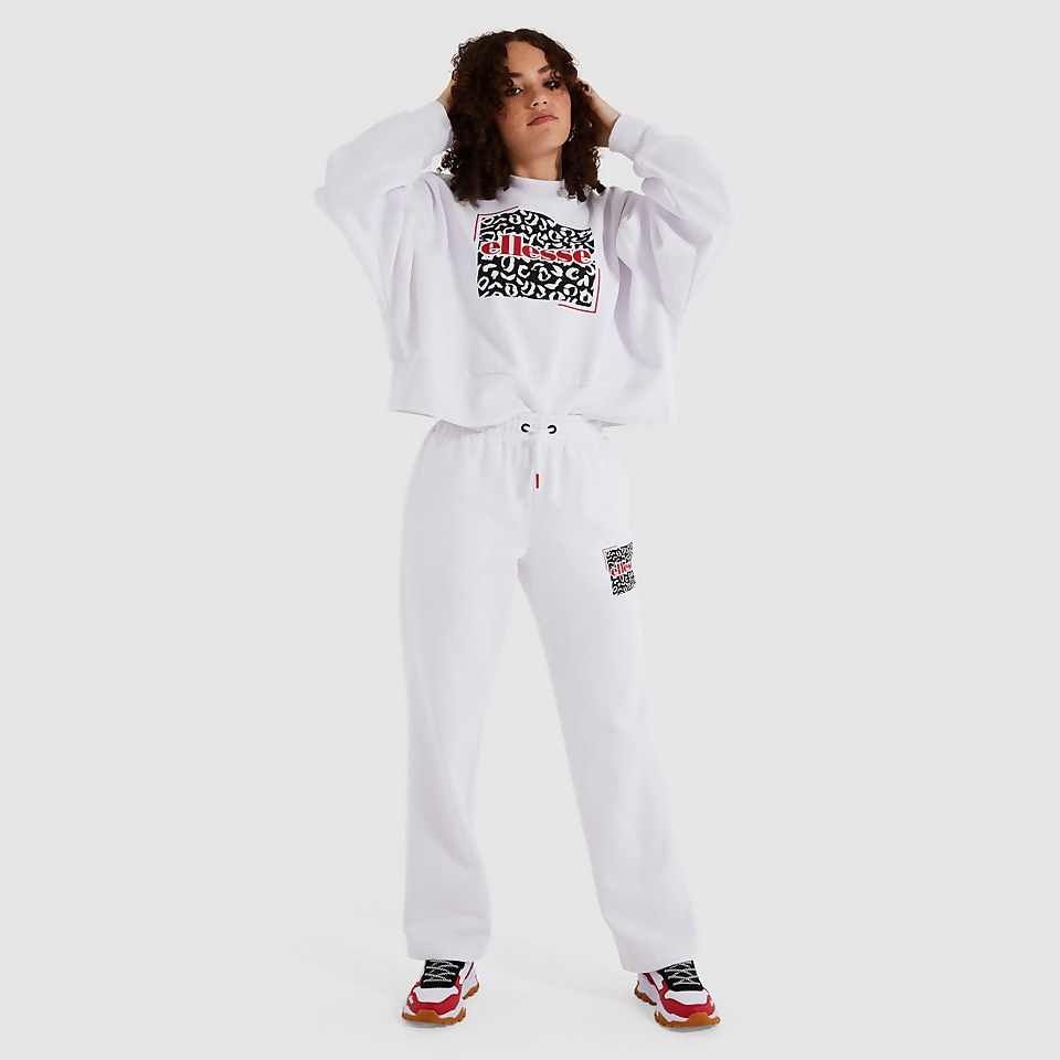 Women's Circular Sweatshirt White