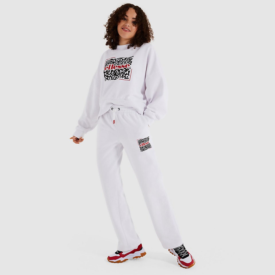 Jogginghose Zoo Weiß für Damen