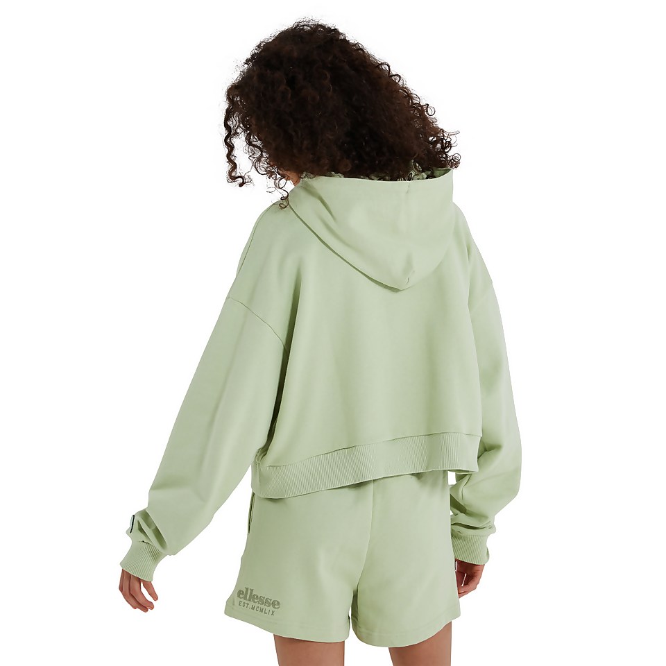 Women's Syup Cropped Hoody Light Green