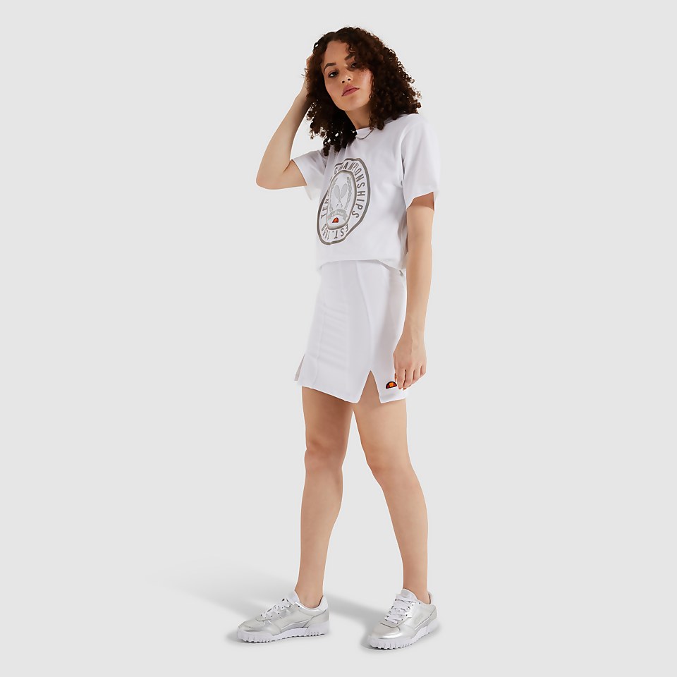 Women's Griled Skirt White