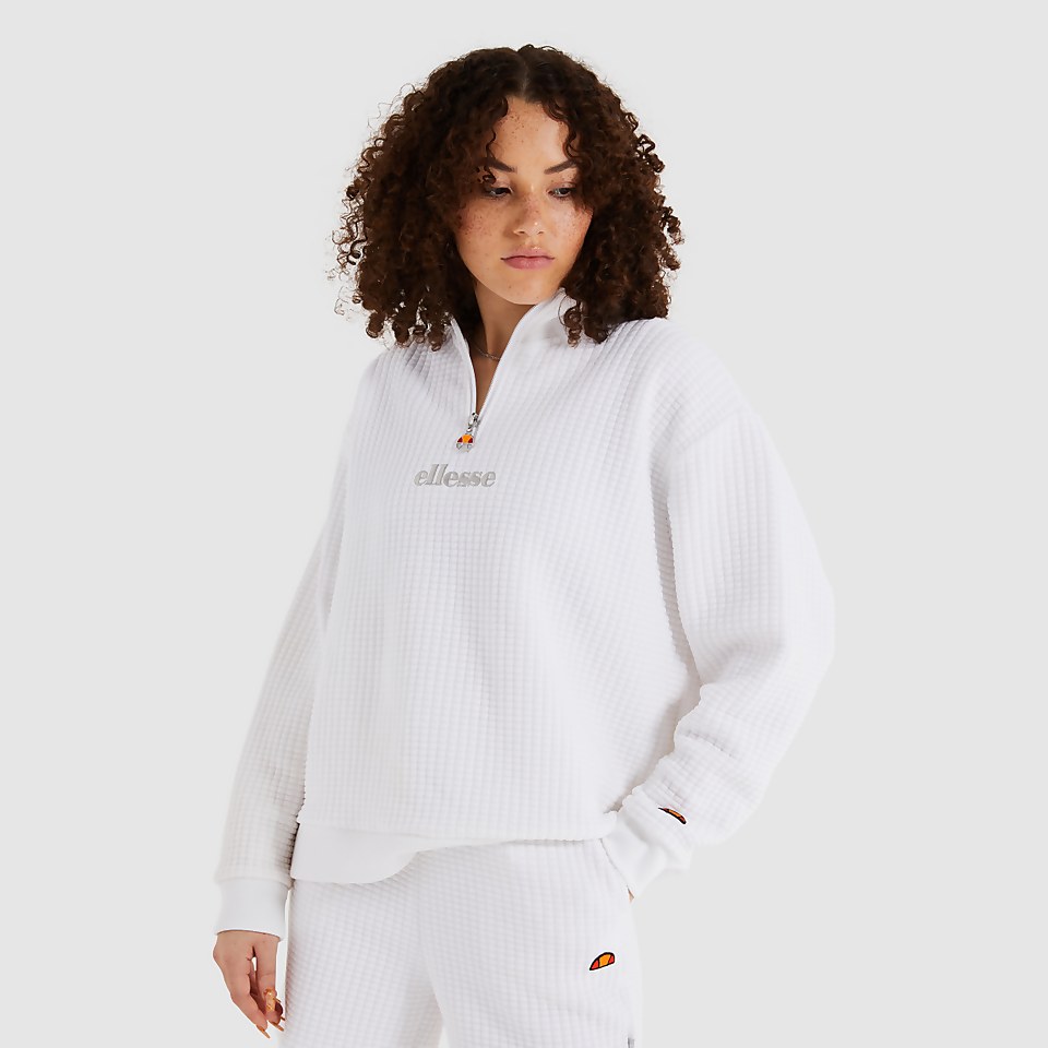 Women's Catic 1/2 Zip Track Top White