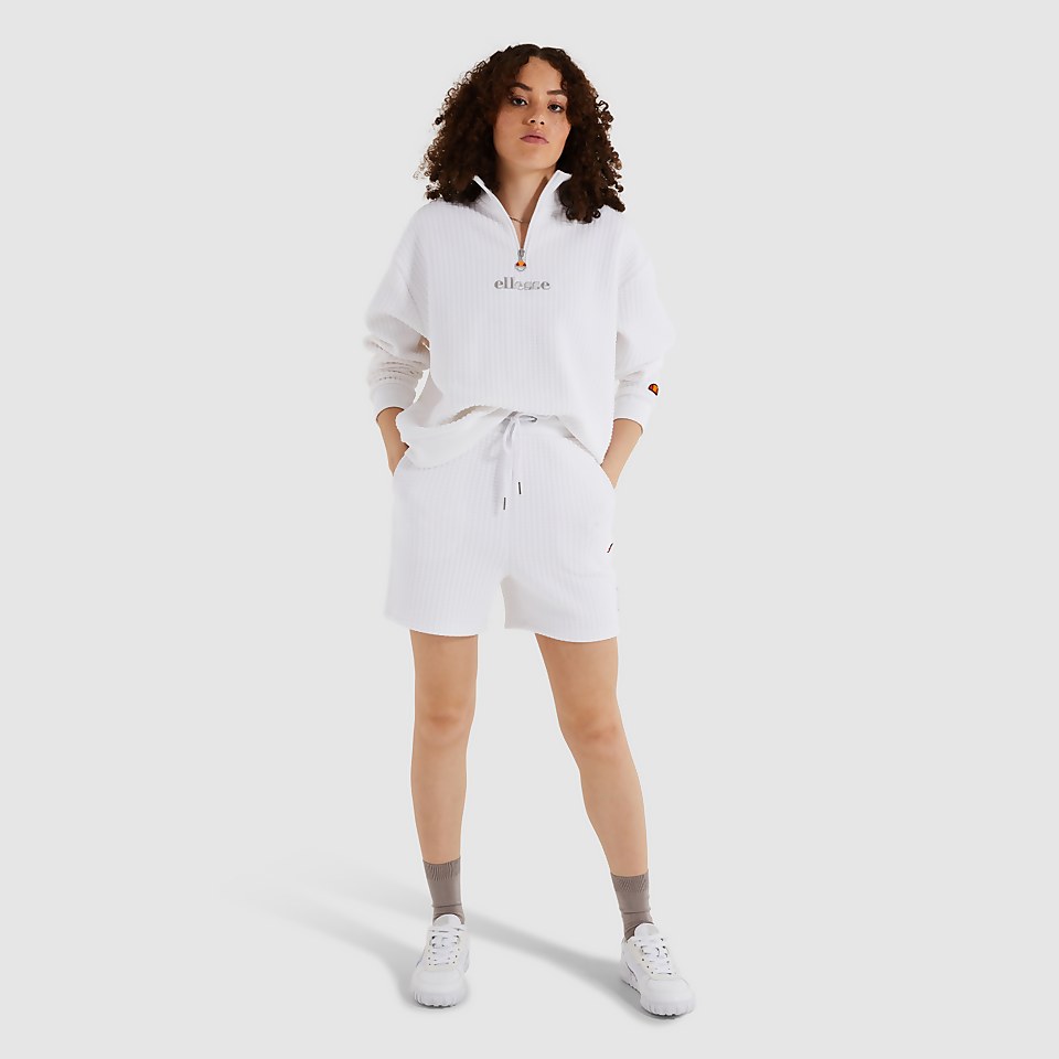 Women's Catic 1/2 Zip Track Top White