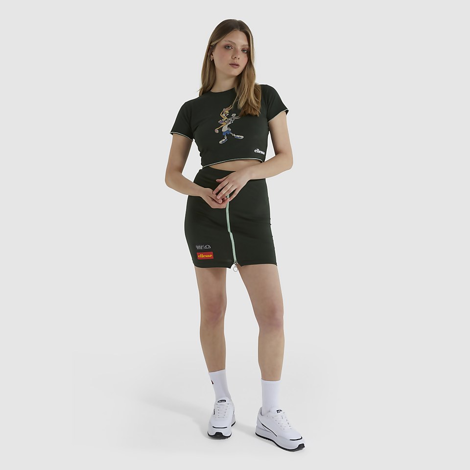 Women's Tweetest Cropped T-Shirt Green