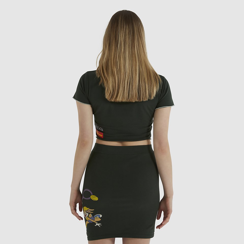 Women's Tweetest Cropped T-Shirt Green