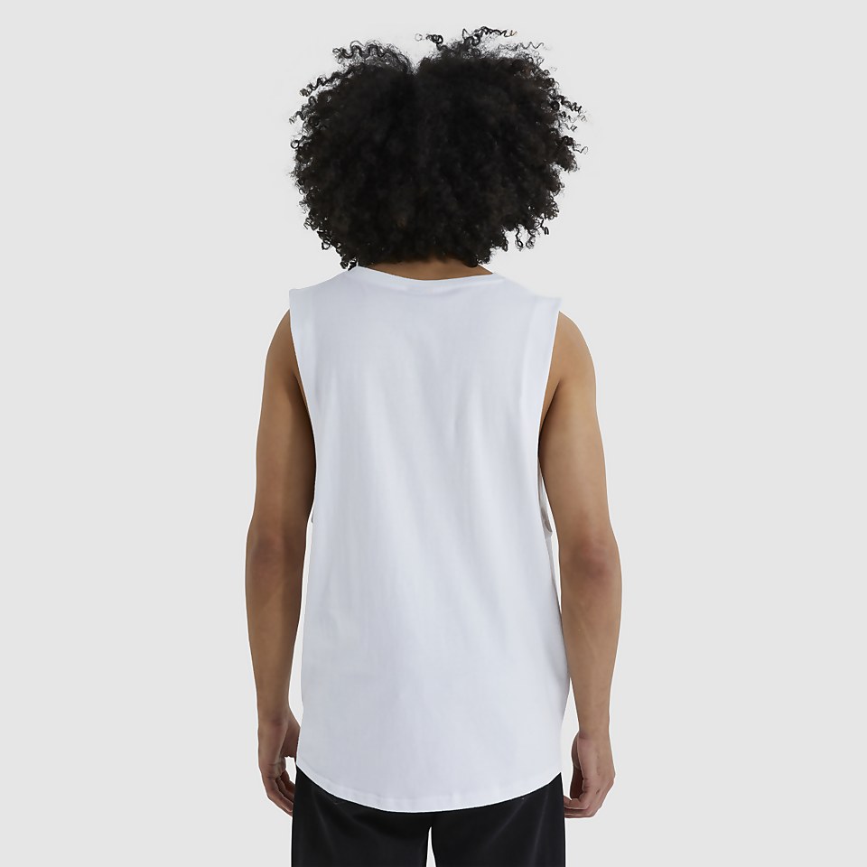 Unisex Lollipop Vest Top White