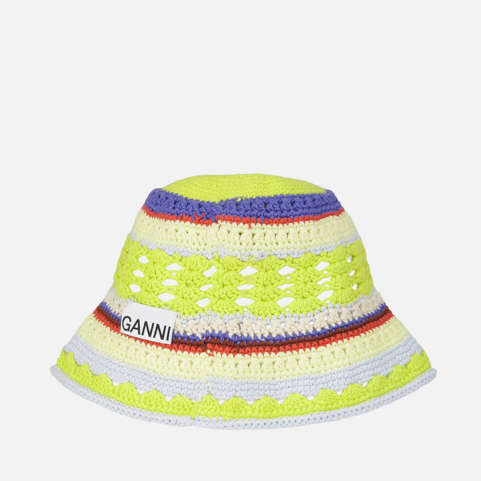 Ganni Women's Crochet Hat - Heather - XS/S
