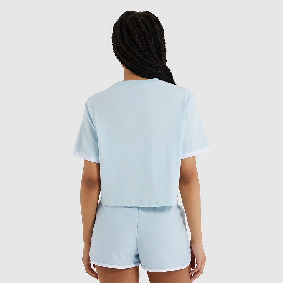 Women's Classio Cropped T-Shirt Blue