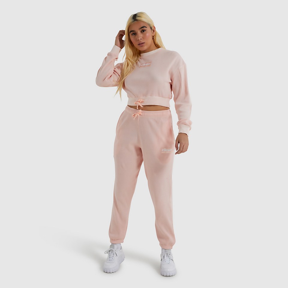 Women's Lusso Cropped Sweatshirt Pink