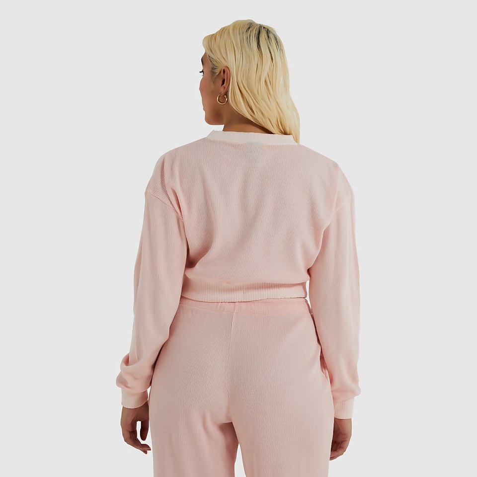Women's Lusso Cropped Sweatshirt Pink
