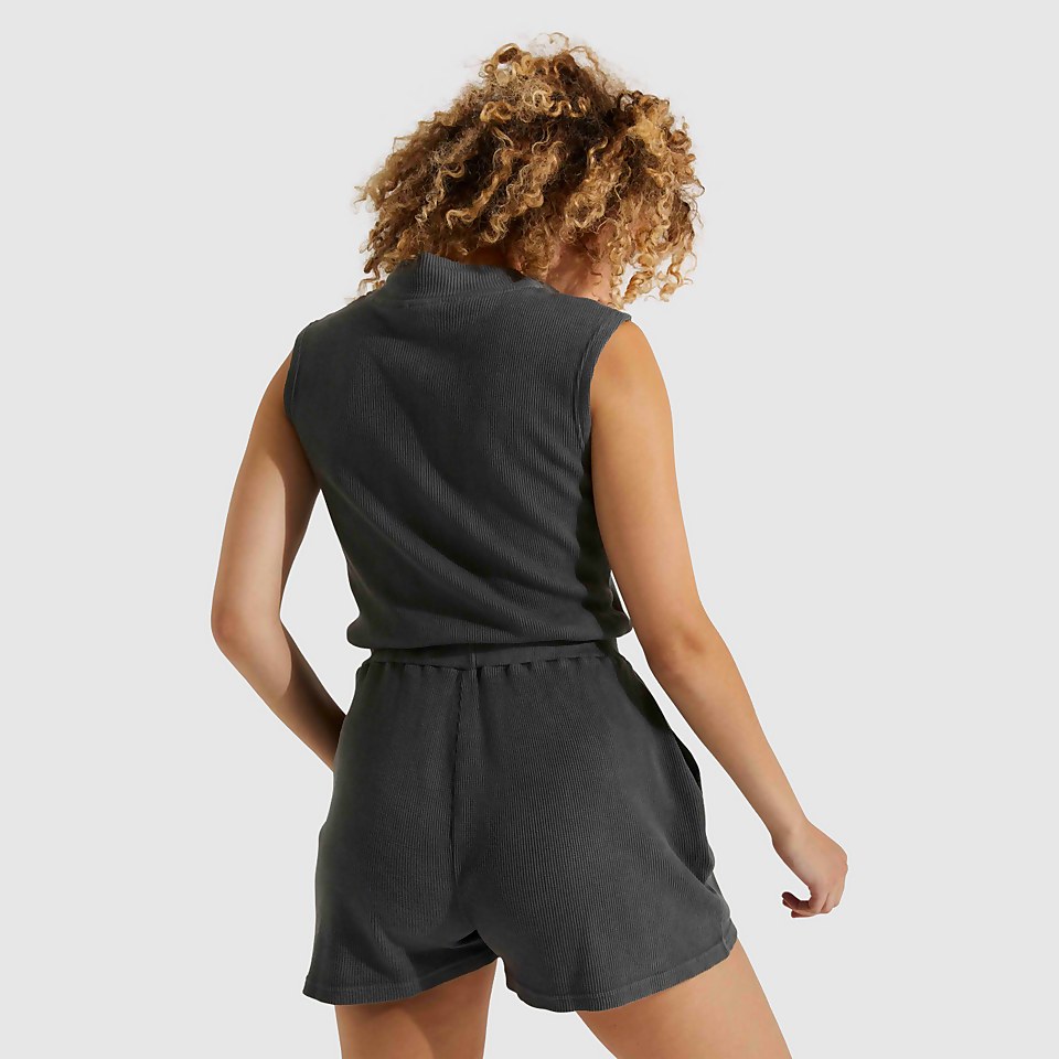 Women's Tessuto Jump Suit Black