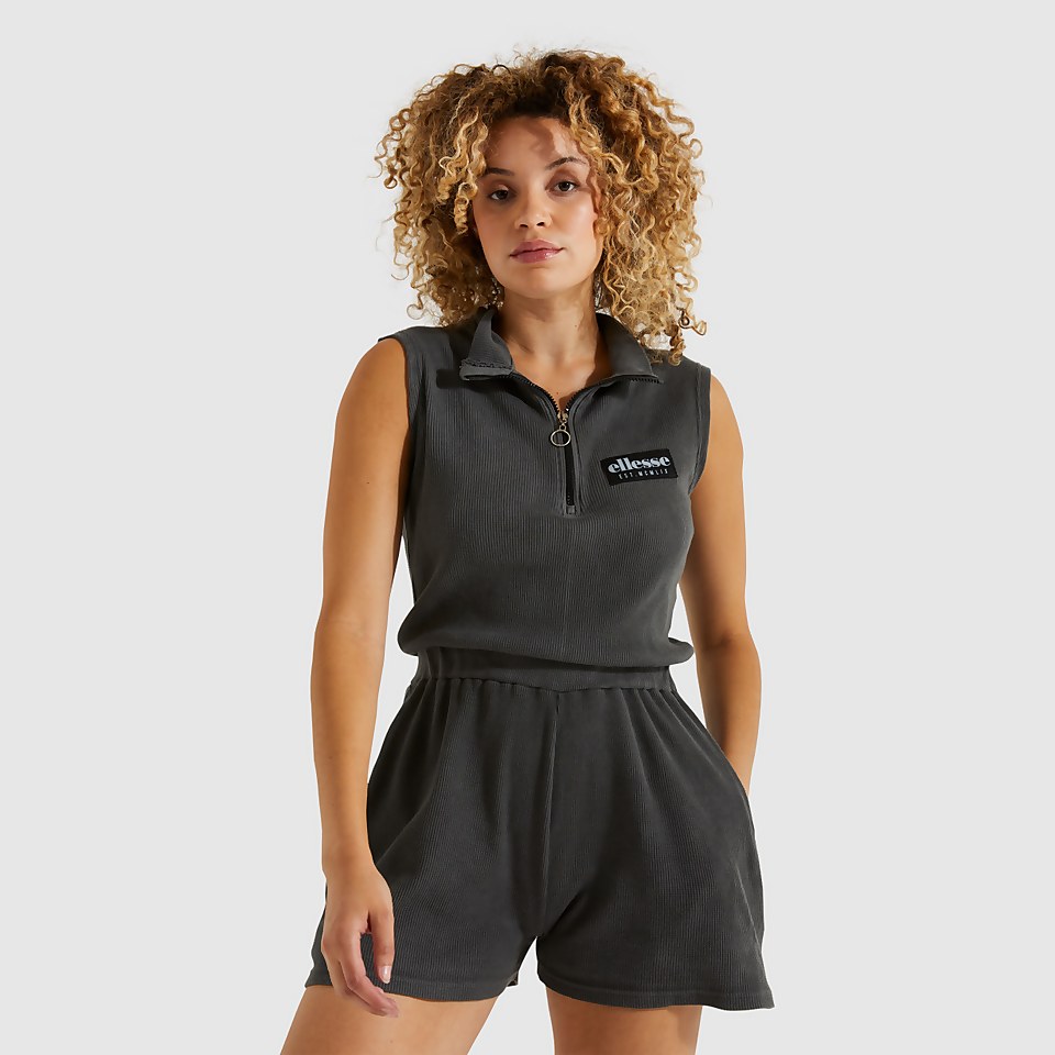 Women's Tessuto Jump Suit Black