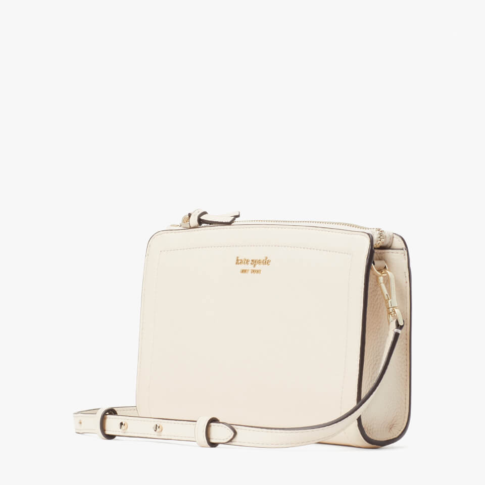 Kate Spade New York Women's Knott Pebbled Small Cross Body Bag - Milk Glass