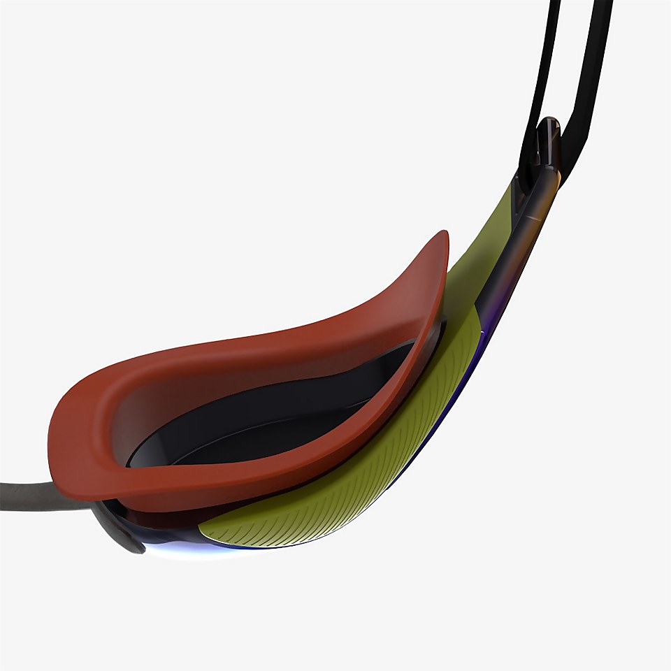 Junior Fastskin Hyper Elite Mirror Goggles Black/Orange