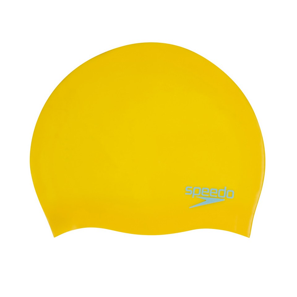 Bonnet de bain Junior Moulded Silicone jaune