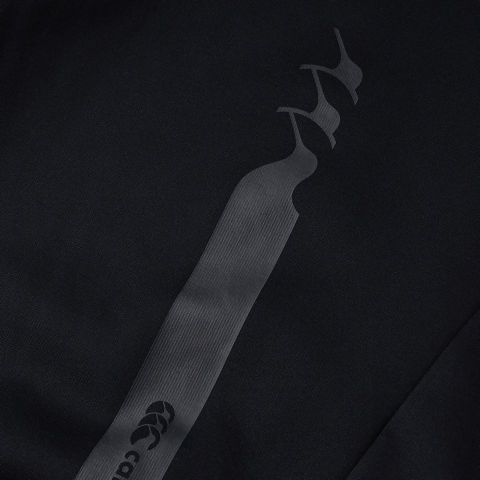 MENS QUARTER ZIP POLY FLEECE BLACK