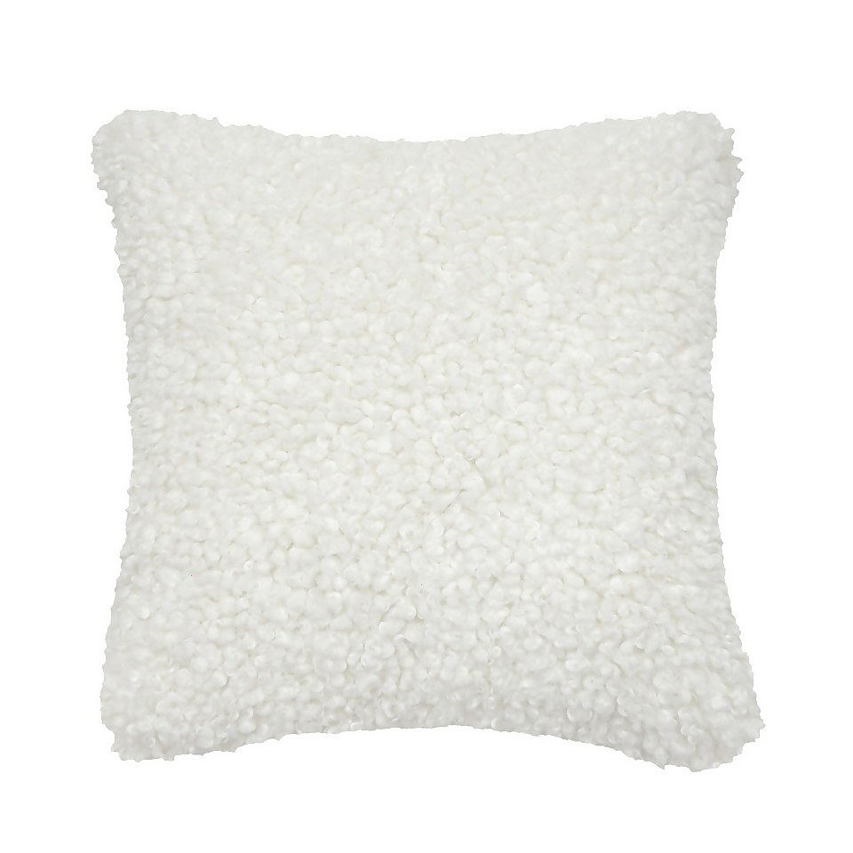 Alpaca Cushion - 43x43cm - Cream