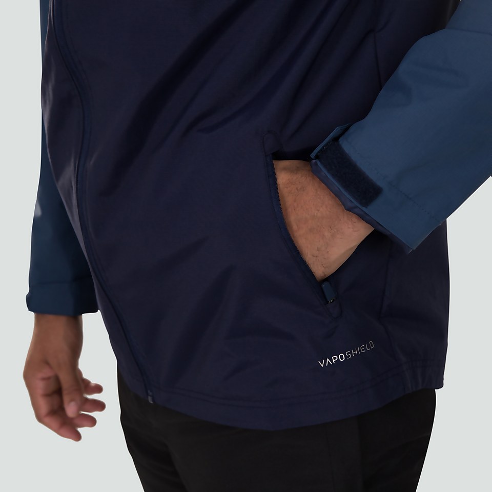 Mens Pro II Vaposhield Full Zip Rain Jacket Navy
