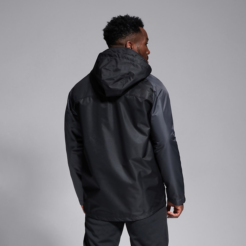 MENS PRO II VAPOSHIELD FULL ZIP RAIN JACKET BLACK