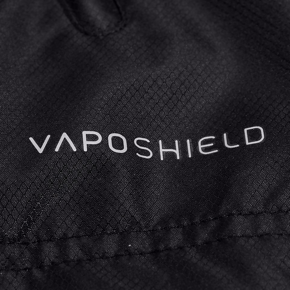 MENS PRO II VAPOSHIELD FULL ZIP RAIN JACKET BLACK